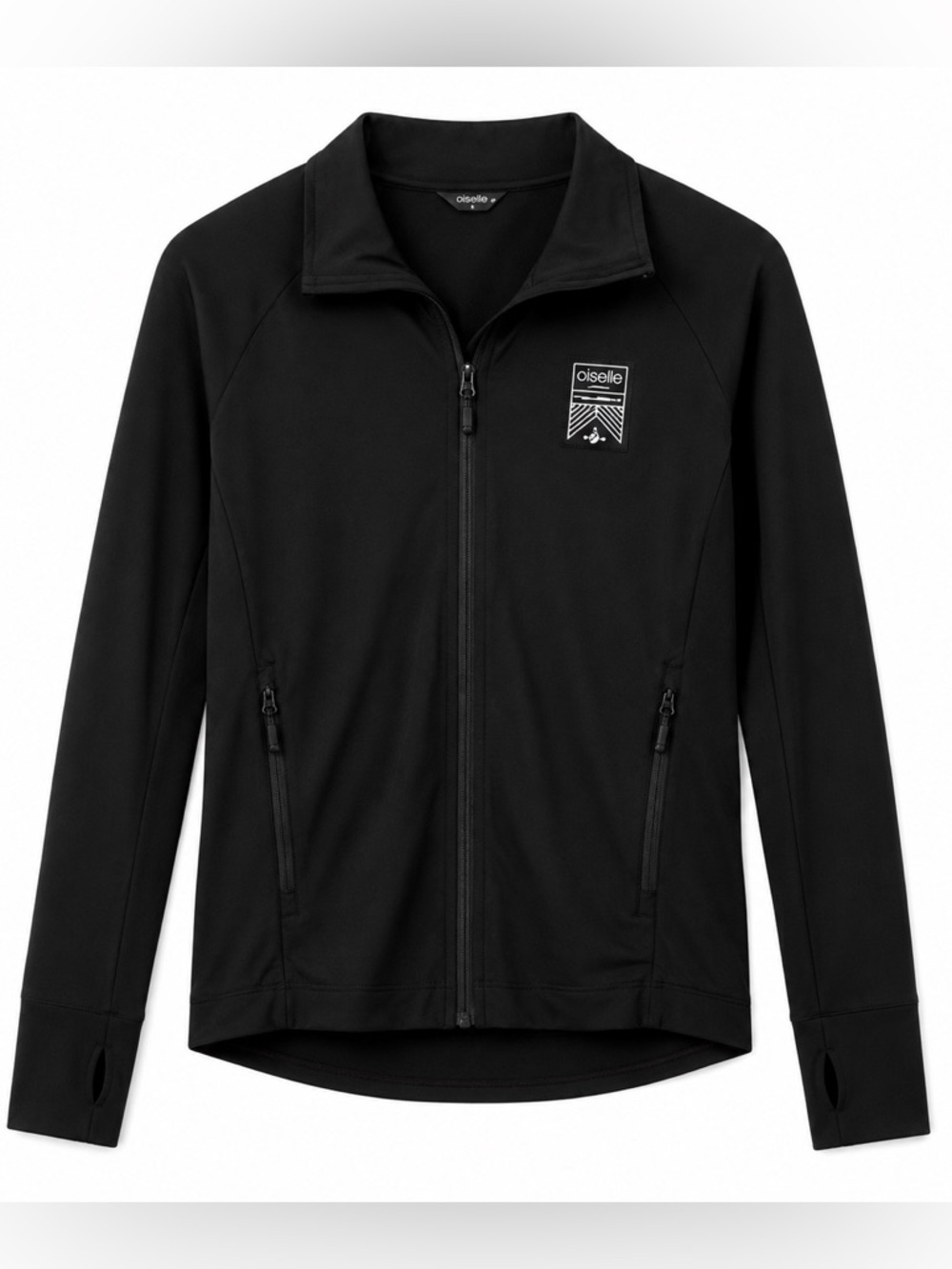 Oiselle‎ Arrival Full Zip Running Jacket Black Size 4